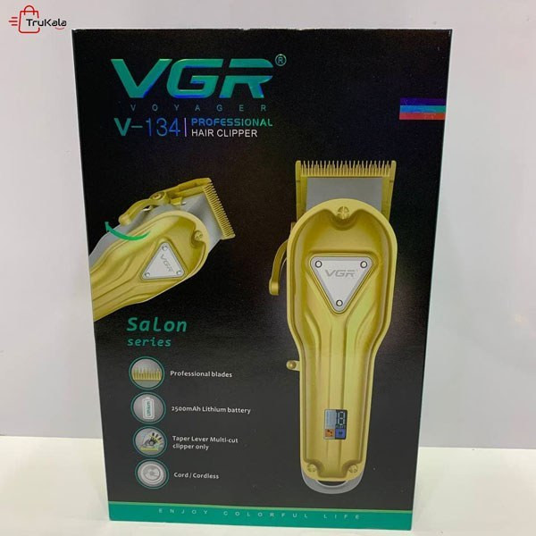 ماشین اصلاح وی جی آر مدل V-134 با تکنولوژی برش مستقیم