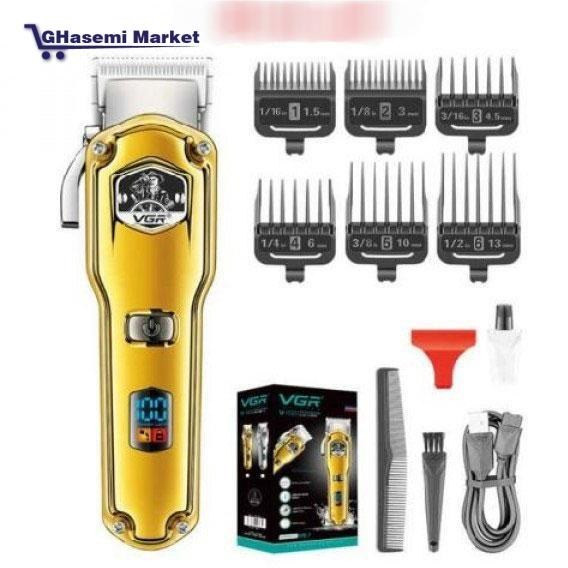 ماشین اصلاح وی جی آر مدل V-693 با تکنولوژی برش مستقیم و ضد آب