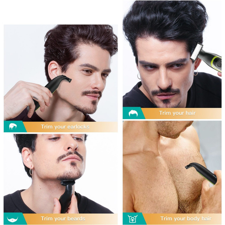 ماشین اصلاح ژیلت مدل V-017 با تکنولوژی برش مستقیم و ضد آب
