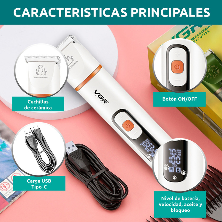 ماشین اصلاح حیوانات خانگی VGR مدل V-204