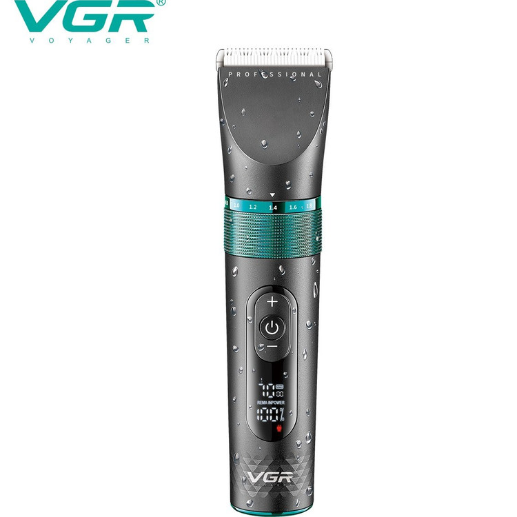 ماشین اصلاح وی جی آر مدل VGR-163 با تیغه سرامیک و برش مستقیم