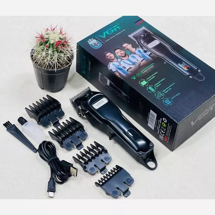 ماشین اصلاح وی جی آر مدل VGR251 با تیغه استیل ضد زنگ و برش مستقیم