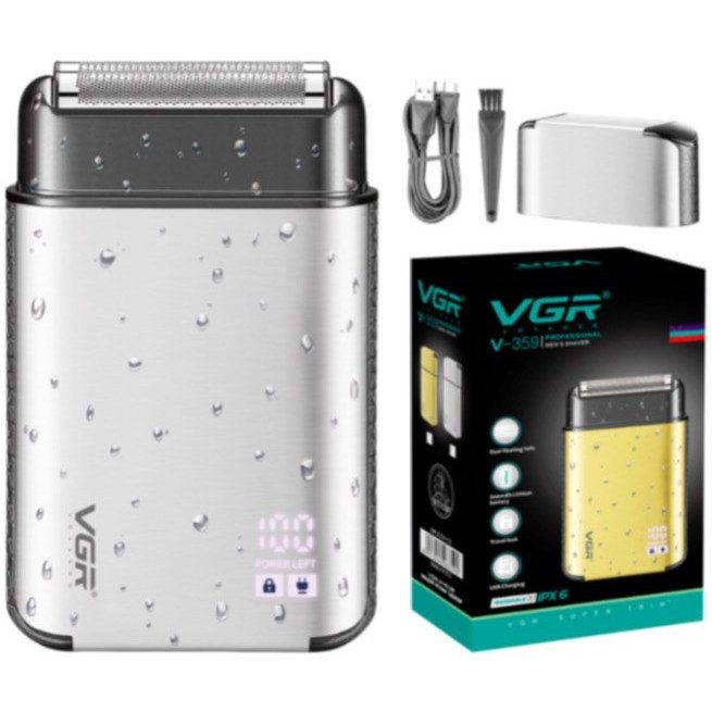 ماشین اصلاح وی جی آر مدل VGR V-359 با تکنولوژی برش مستقیم و ضد آب