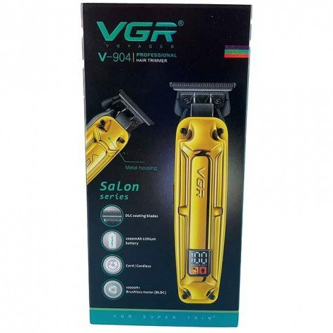 ماشین اصلاح وی جی آر مدل V-904 با تکنولوژی برش مستقیم و استیل ضد زنگ